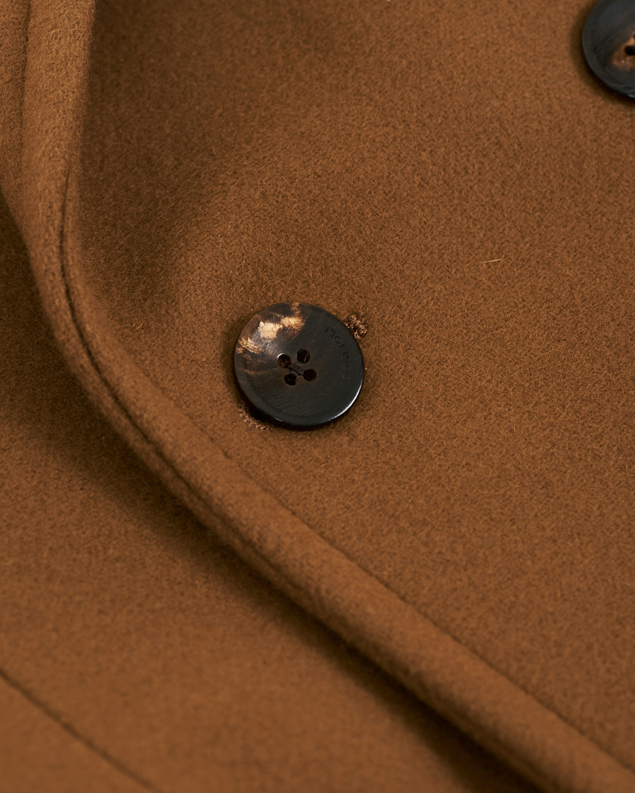 Herren | Jacken | Boglioli | Double Breasted Wool Coat Brown
