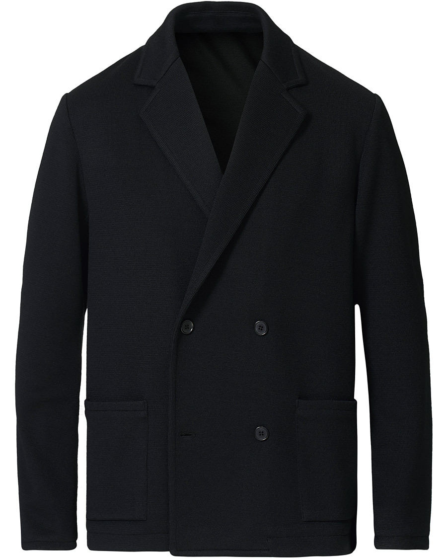 Herren | Sakkos | Camoshita | Knitted Cardigan Blazer Navy