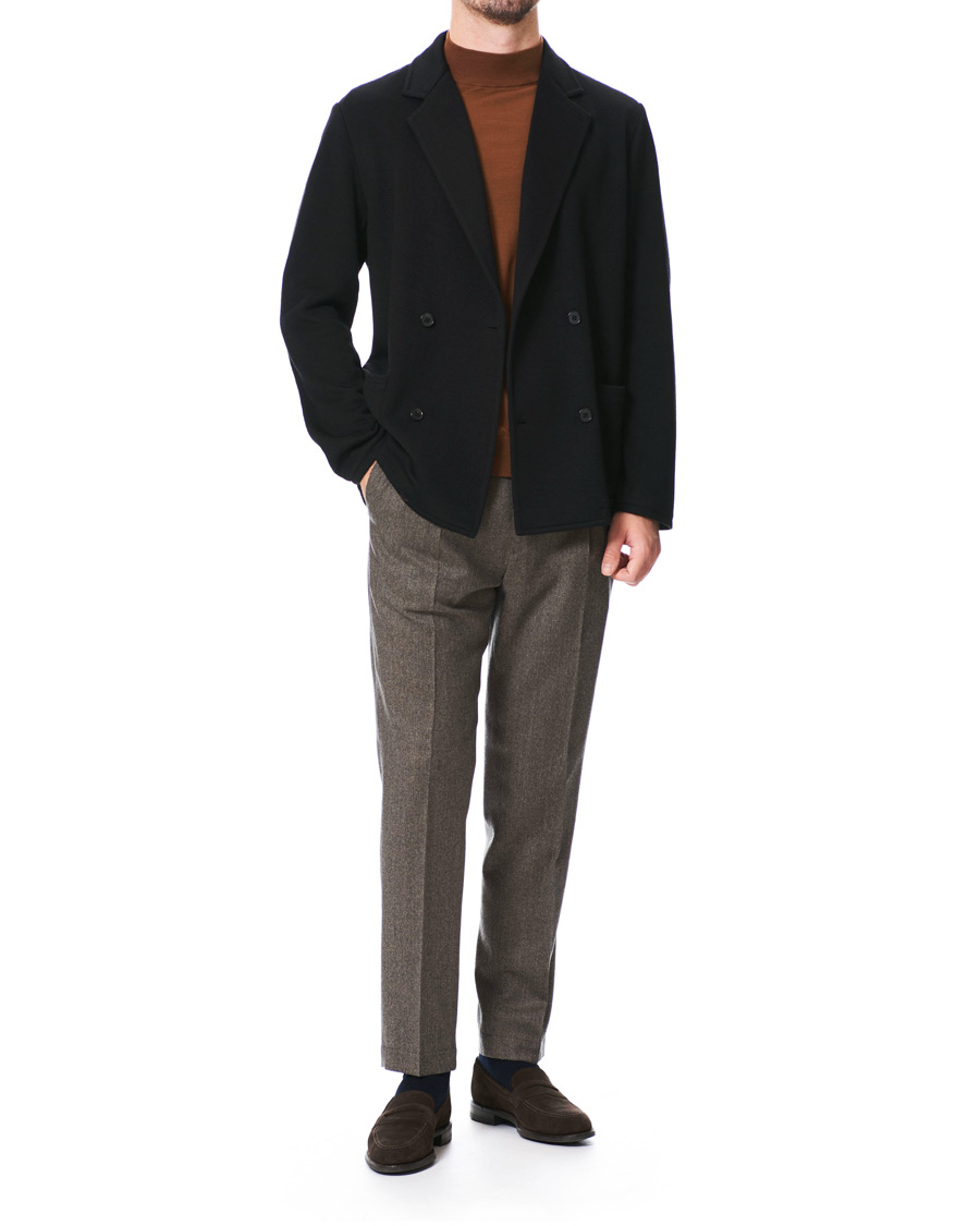 Herren | Sakkos | Camoshita | Knitted Cardigan Blazer Navy