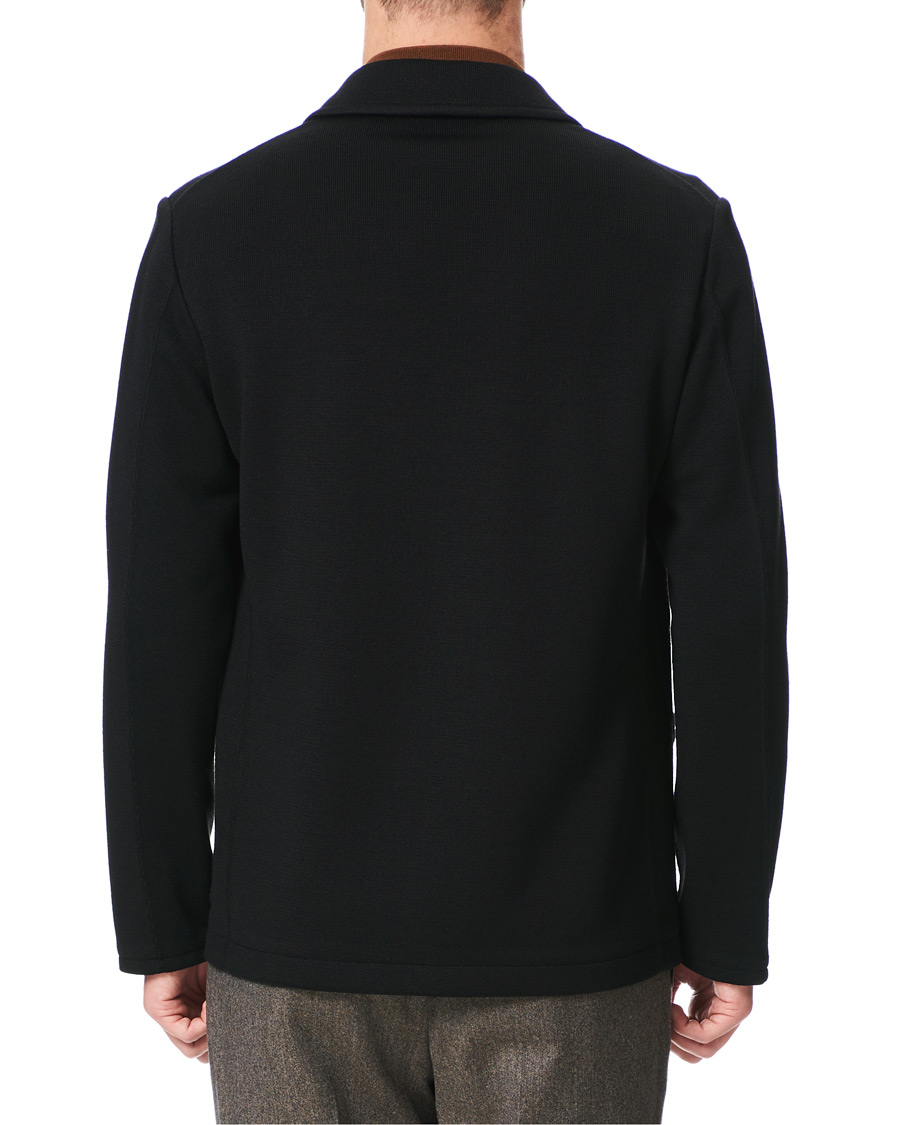 Herren | Sakkos | Camoshita | Knitted Cardigan Blazer Navy