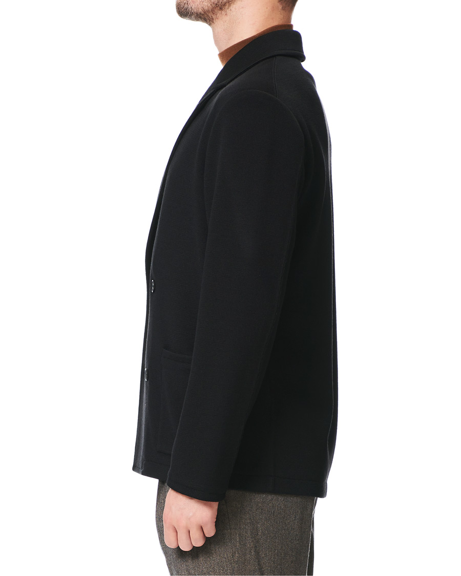 Herren | Sakkos | Camoshita | Knitted Cardigan Blazer Navy