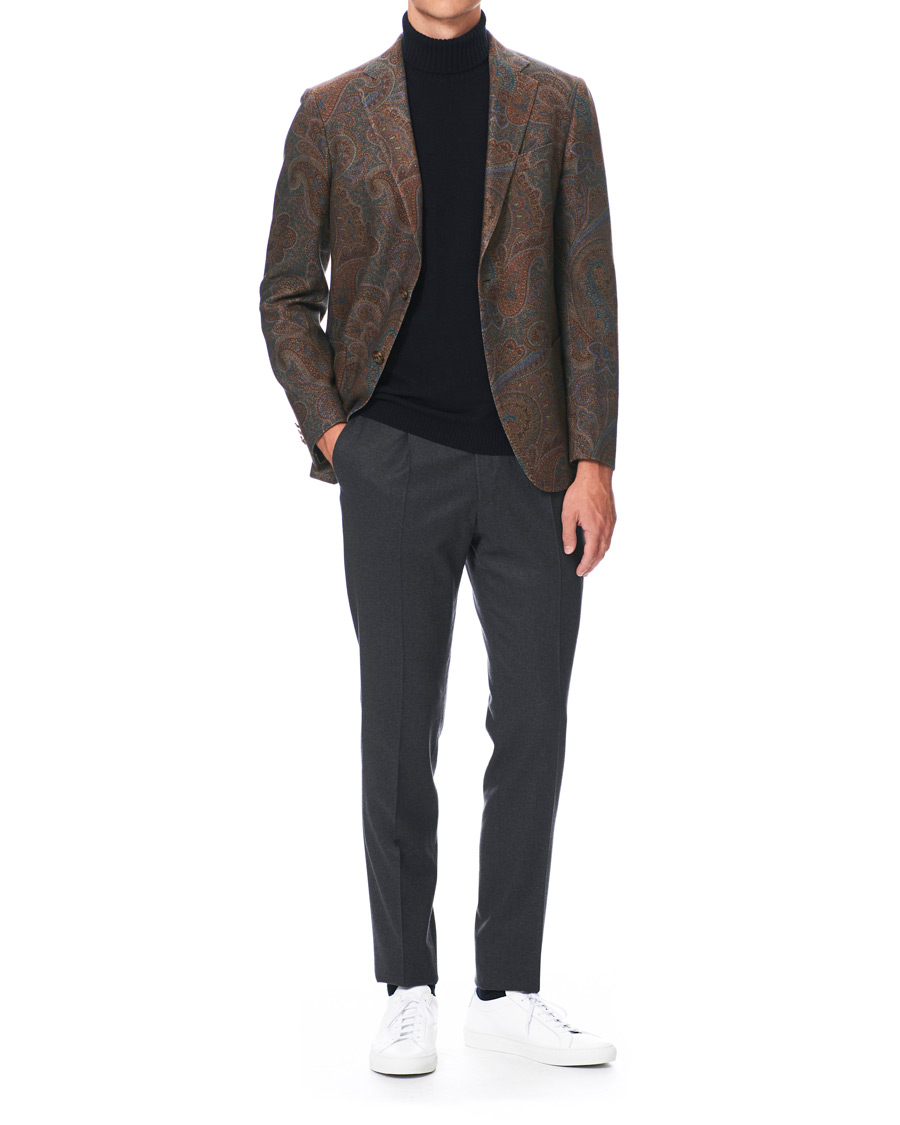 Herren | Sakkos | Etro | Cashmere Paisley Blazer Brown