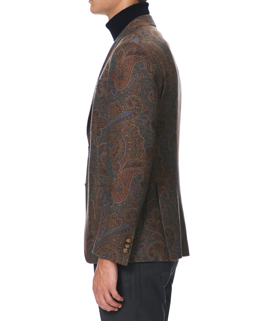 Herren | Sakkos | Etro | Cashmere Paisley Blazer Brown
