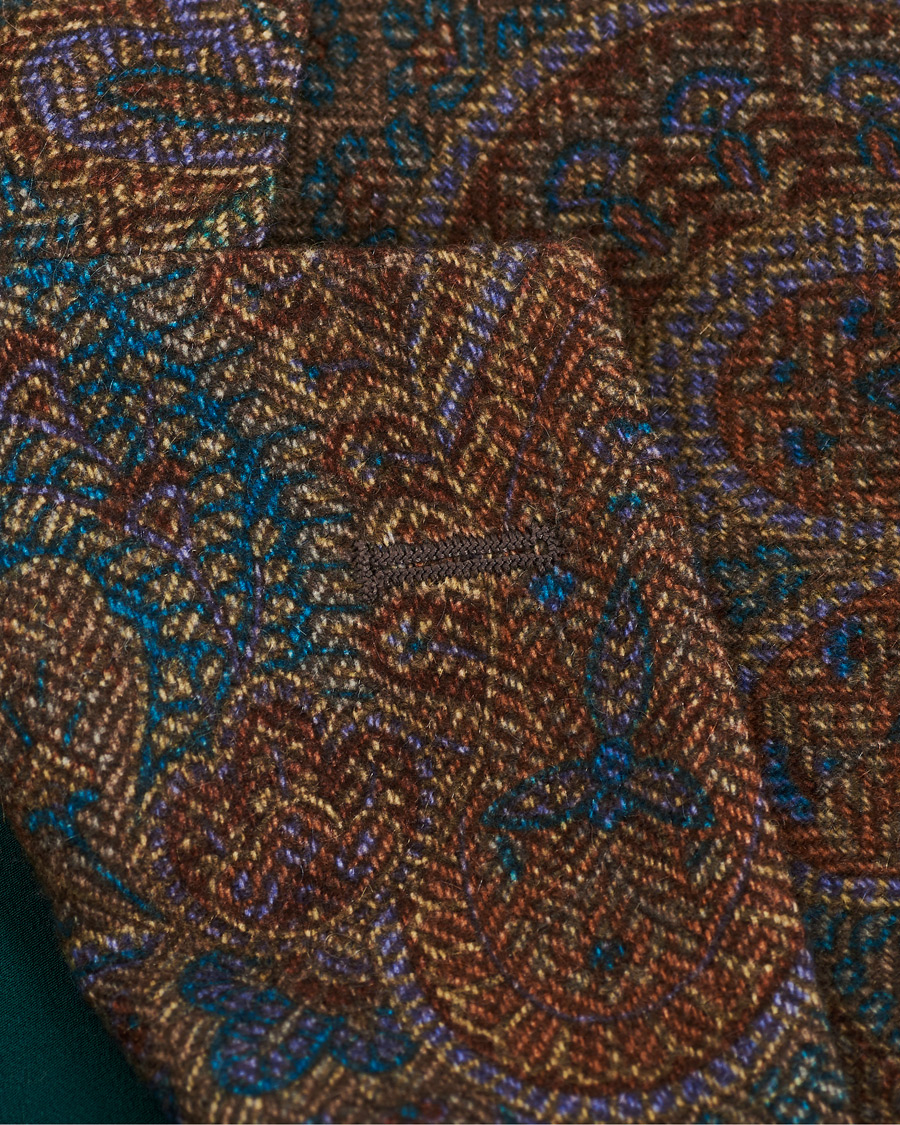 Herren | Sakkos | Etro | Cashmere Paisley Blazer Brown
