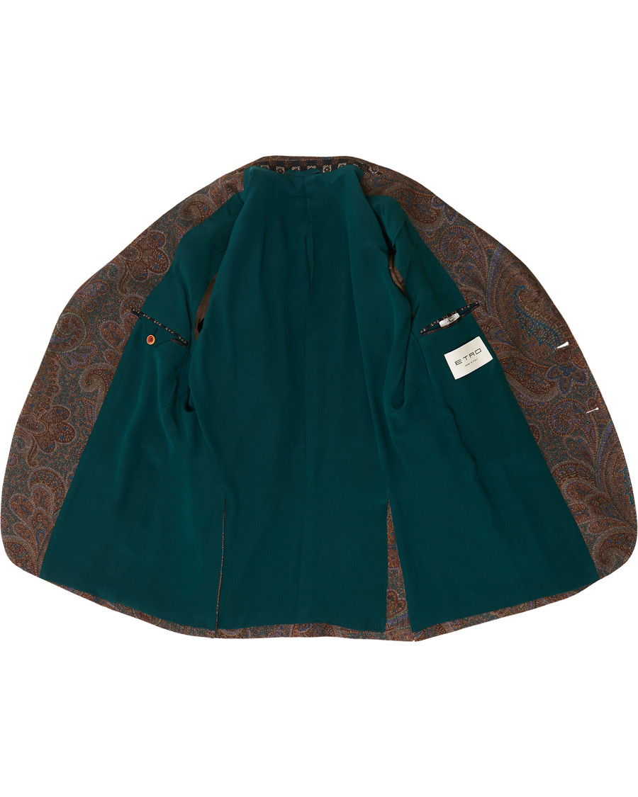 Herren | Sakkos | Etro | Cashmere Paisley Blazer Brown