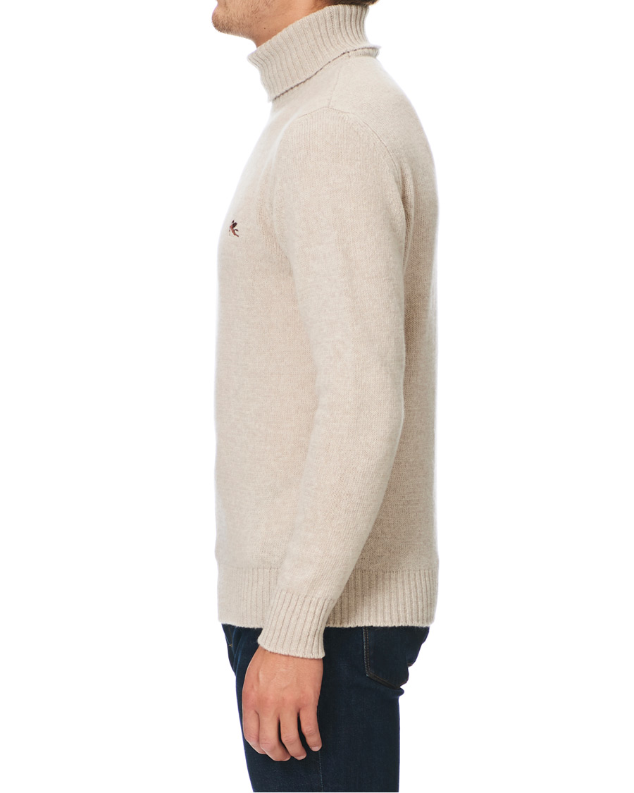 Herren | Pullover | Etro | Virgin Wool Turtleneck Sweater Off White
