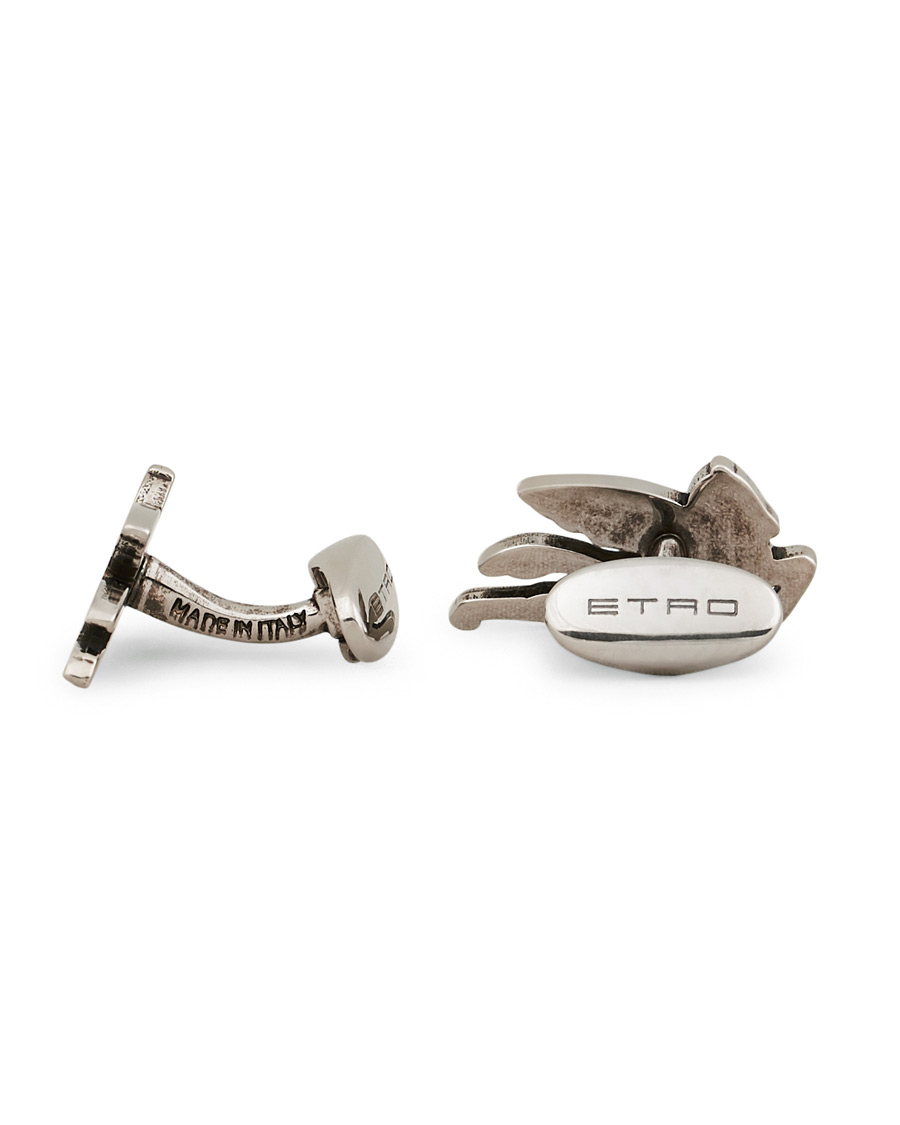 Herren | Etro Pegasus Cuff Links Silver | Etro | Pegasus Cuff Links Silver
