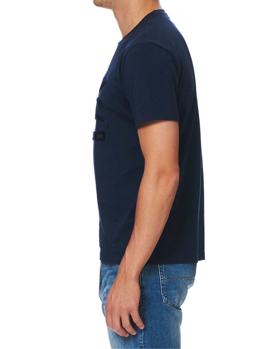 Herren | T-Shirts | Etro | Pegasus Logo T-Shirt Navy