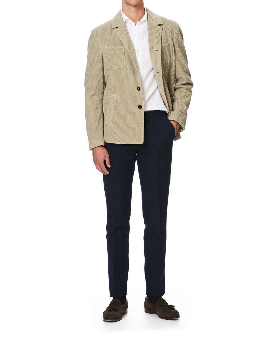 Herren | Hemden | Finamore Napoli | Tokyo Slim Fit Original Chambray Shirt White