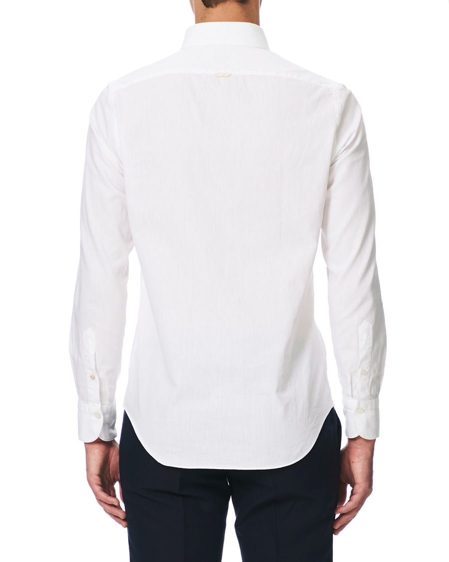 Herren | Hemden | Finamore Napoli | Tokyo Slim Fit Original Chambray Shirt White