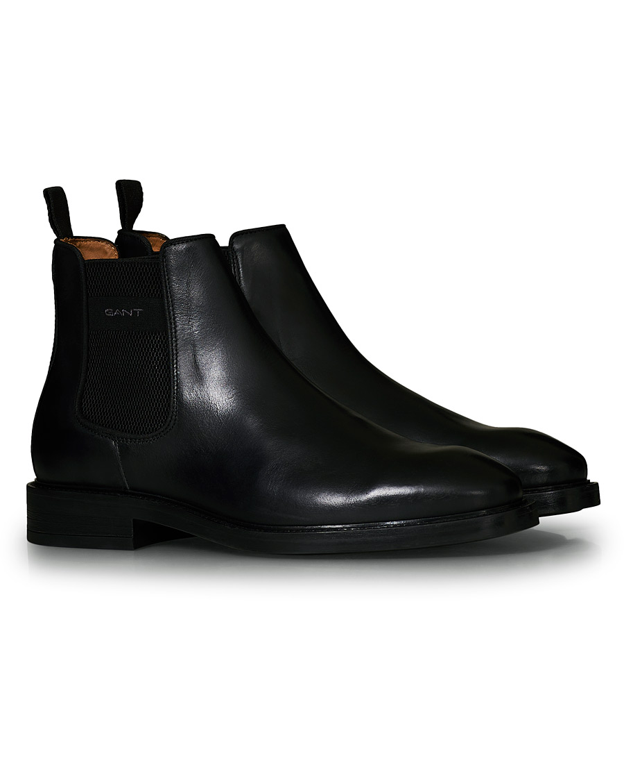 Herren | GANT Flairville Chelsea Boot Black Calf | GANT | Flairville Chelsea Boot Black Calf