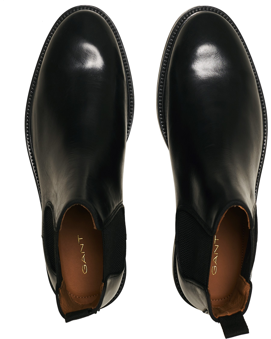 Herren | GANT Flairville Chelsea Boot Black Calf | GANT | Flairville Chelsea Boot Black Calf