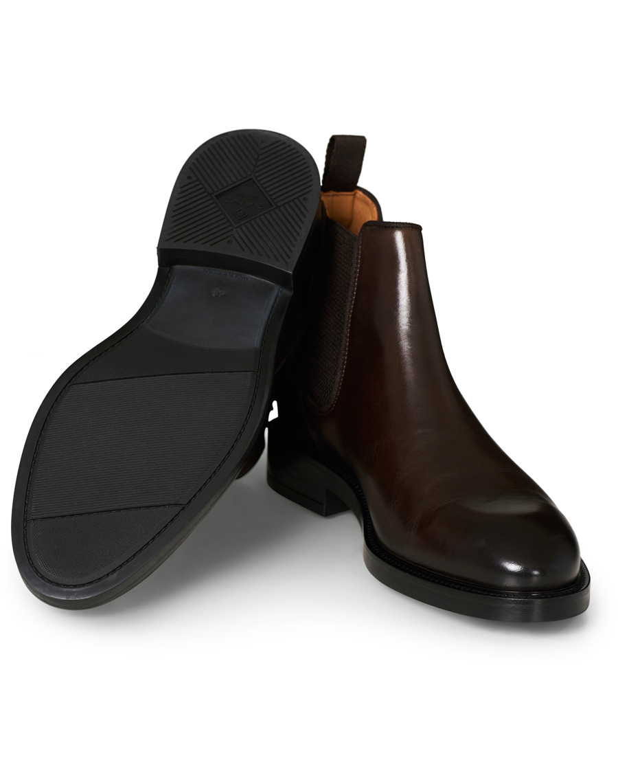 Herren | GANT Flairville Chelsea Boot Dark Brown Calf 40 | GANT | Flairville Chelsea Boot Dark Brown Calf 40