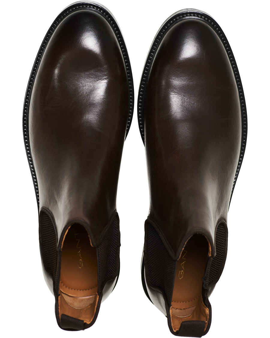 Herren | GANT Flairville Chelsea Boot Dark Brown Calf 40 | GANT | Flairville Chelsea Boot Dark Brown Calf 40