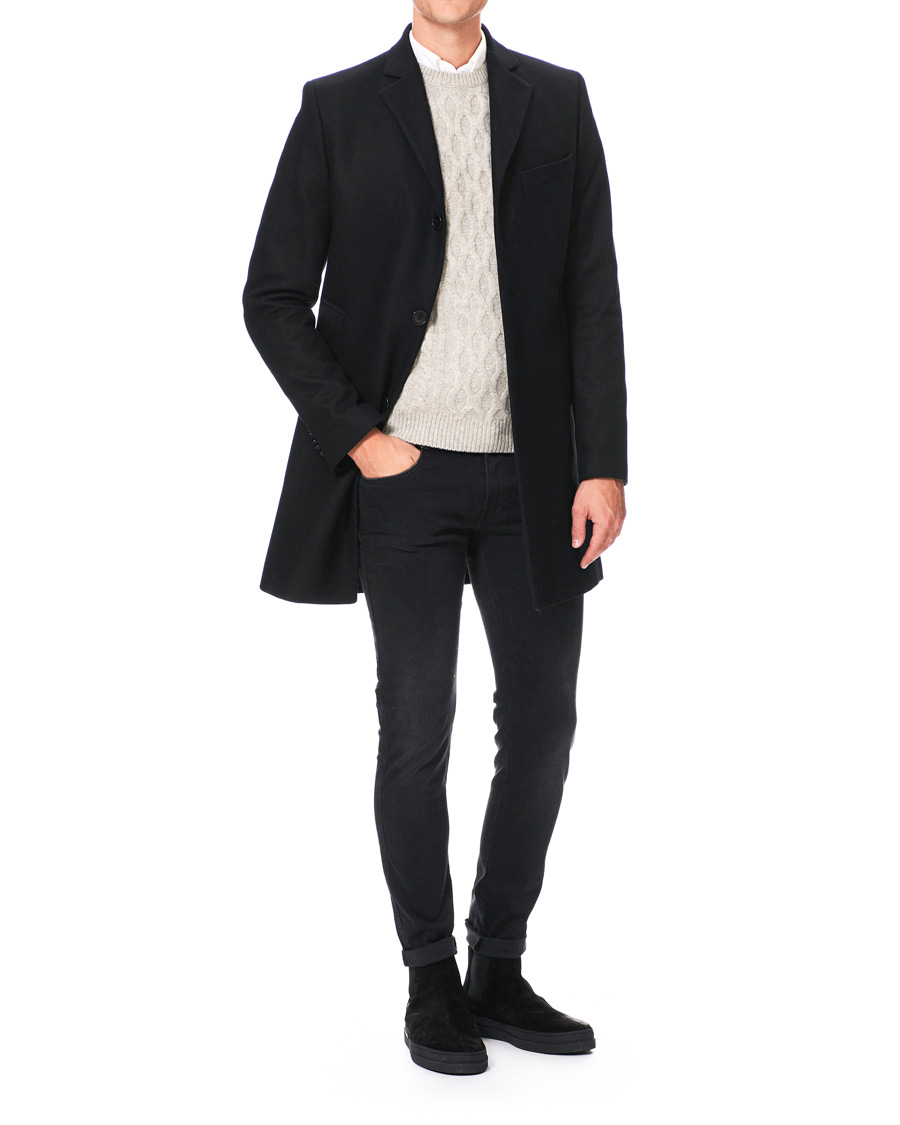 Herren | GANT Cloyd Shearling Chelsea Boot Black Suede | GANT | Cloyd Shearling Chelsea Boot Black Suede