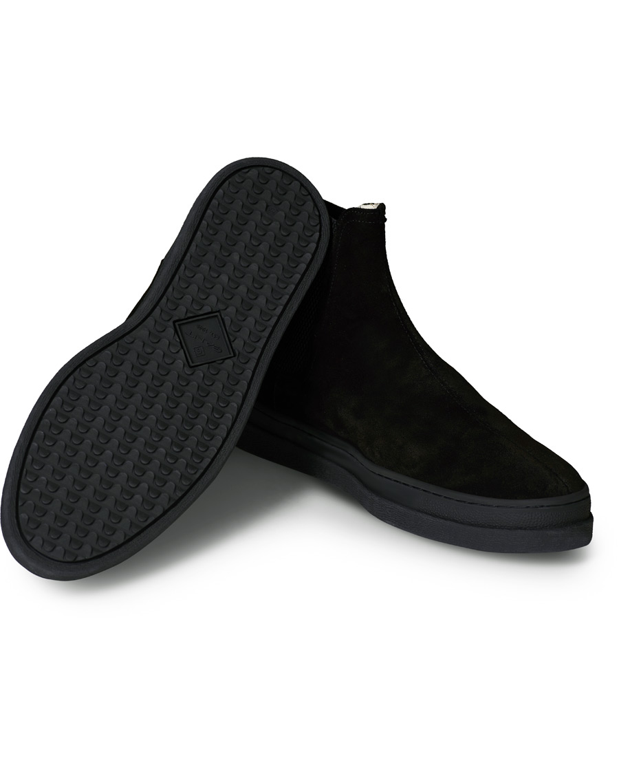 Herren | GANT Cloyd Shearling Chelsea Boot Black Suede | GANT | Cloyd Shearling Chelsea Boot Black Suede