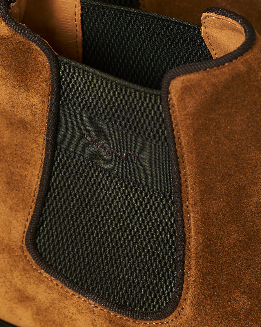 Herren | GANT Flairville Chelsea Boot Tobacco Brown Suede | GANT | Flairville Chelsea Boot Tobacco Brown Suede
