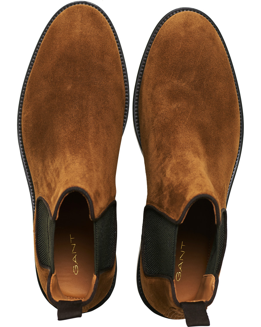 Herren | GANT Flairville Chelsea Boot Tobacco Brown Suede | GANT | Flairville Chelsea Boot Tobacco Brown Suede