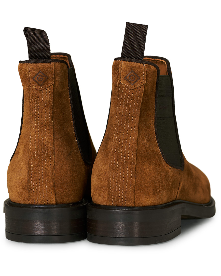 Herren | GANT Flairville Chelsea Boot Tobacco Brown Suede | GANT | Flairville Chelsea Boot Tobacco Brown Suede