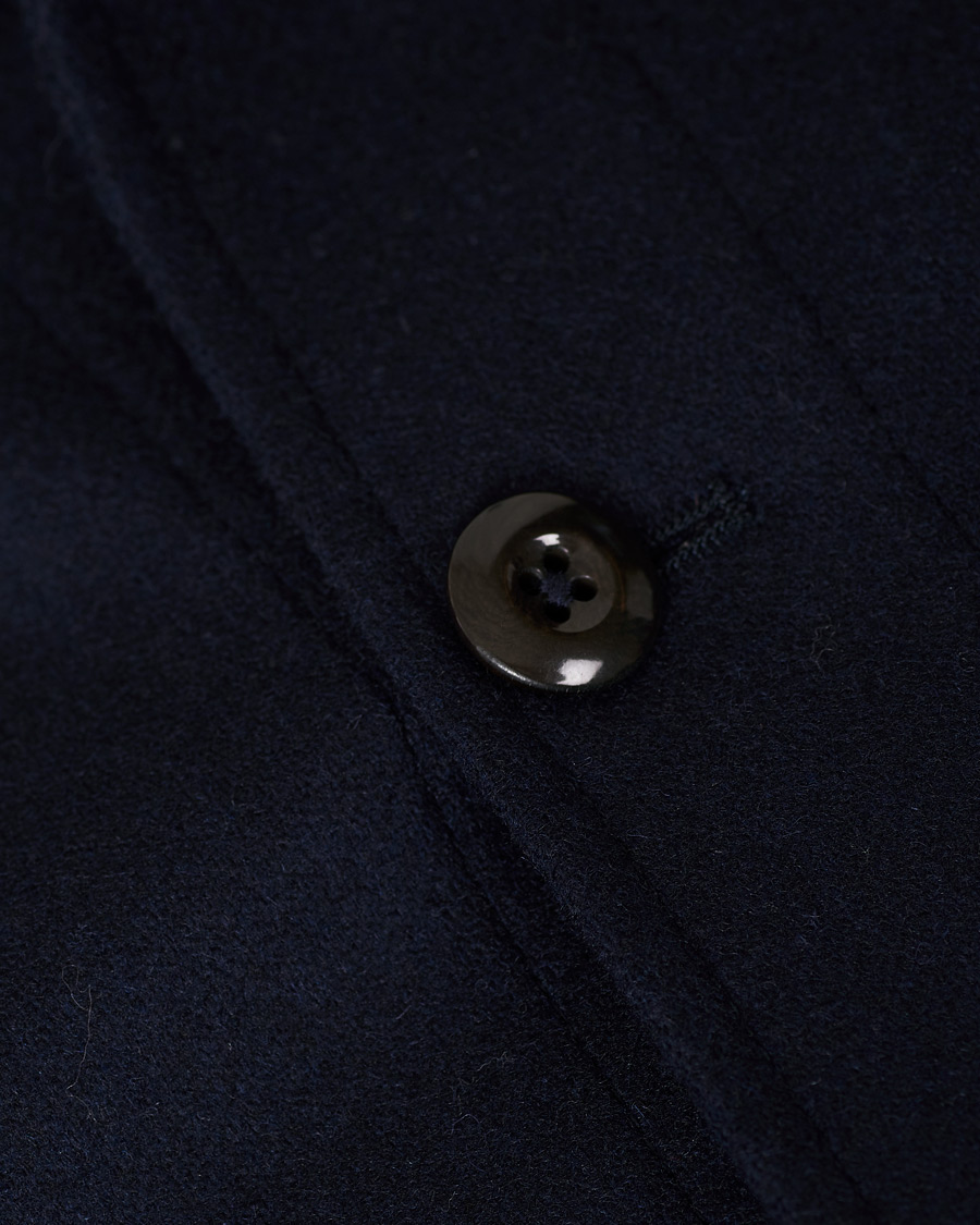 Herren | Jacken | Slowear | Unconstructed Wool Shirt Jacket Navy