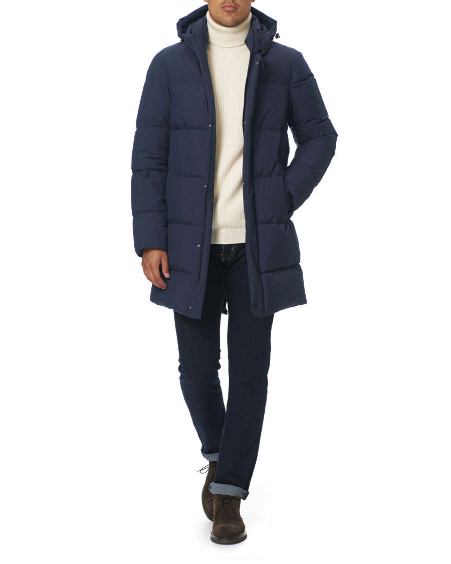 Herren | Jacken | Herno | Laminar Long Down Coat Navy