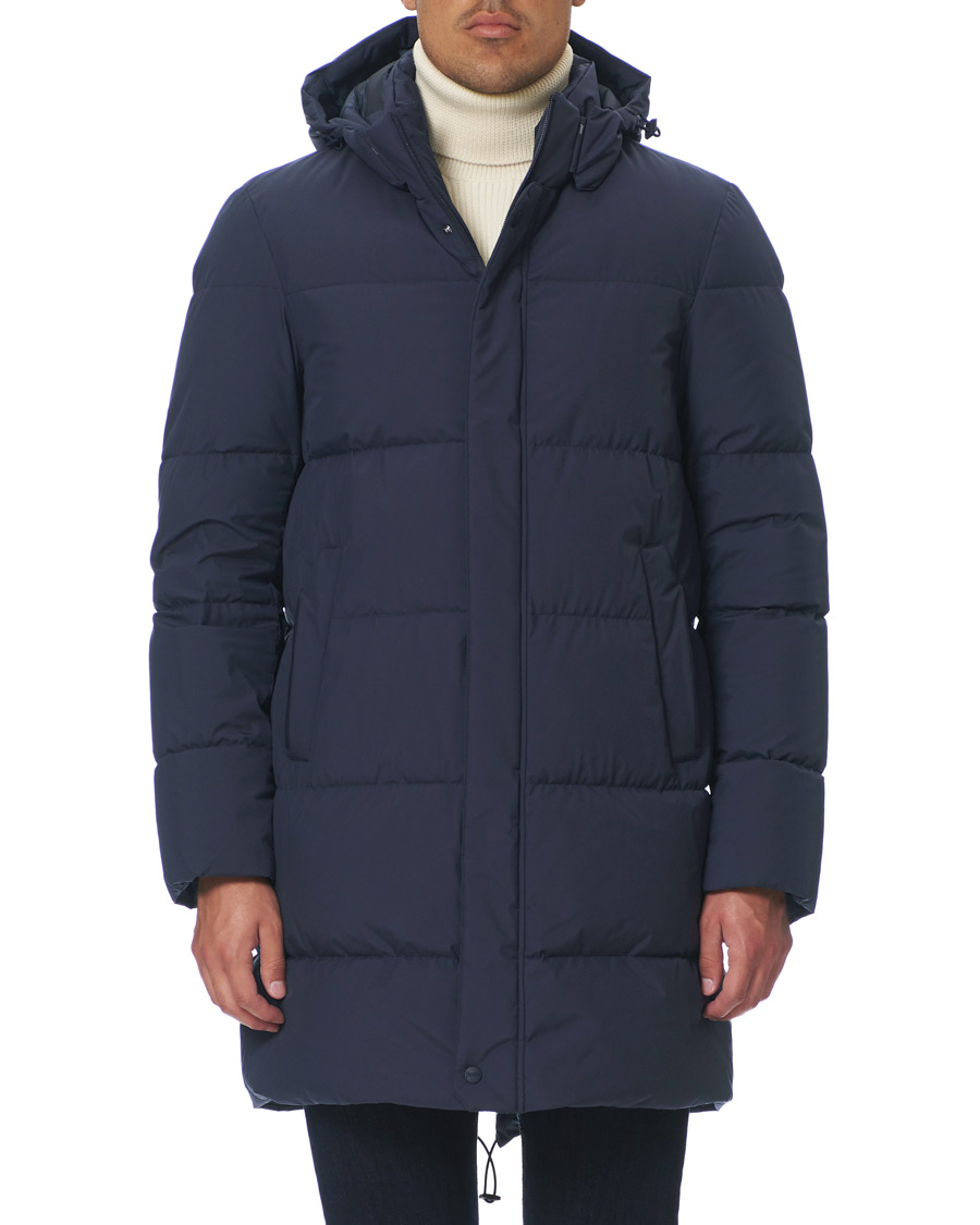 Herren | Jacken | Herno | Laminar Long Down Coat Navy