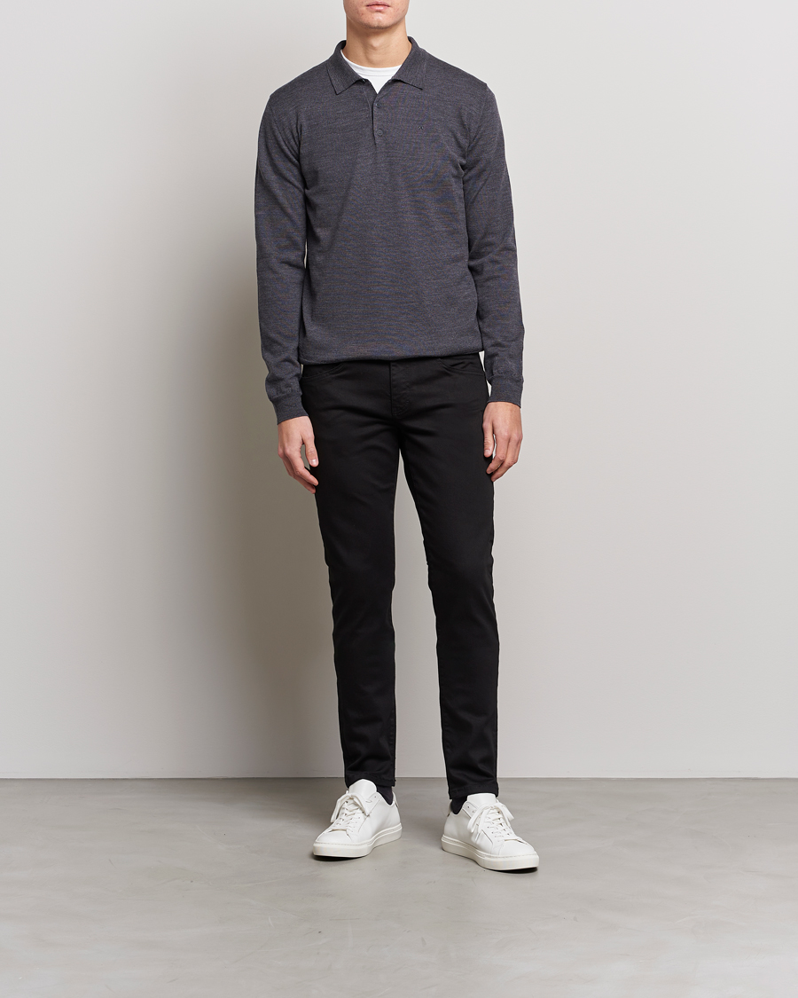 Herren | Jeans | J.Lindeberg | Jay Reactive Jeans Black