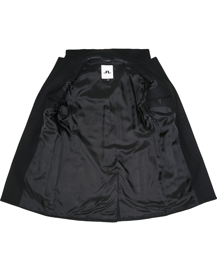 Herren | Jacken | J.Lindeberg | Holger Compact Melton Coat Black
