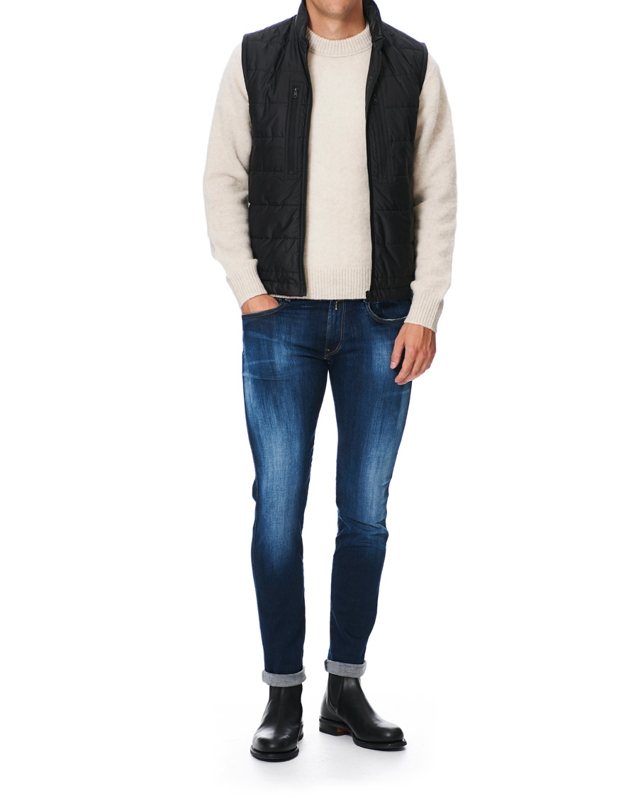 Herren | Jacken | J.Lindeberg | Kali Wool Stand Up Collar Coat Black