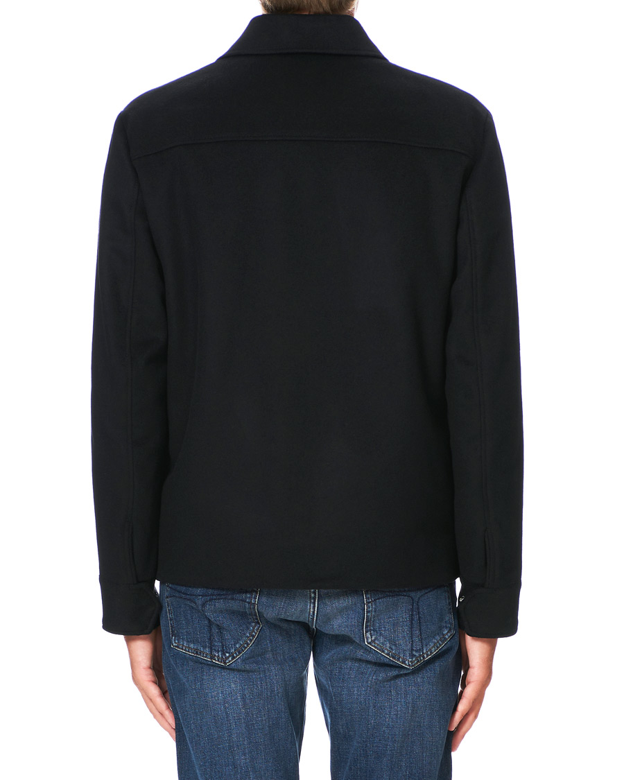 Herren | Jacken | J.Lindeberg | Ram Wool Pilot Jacket Black