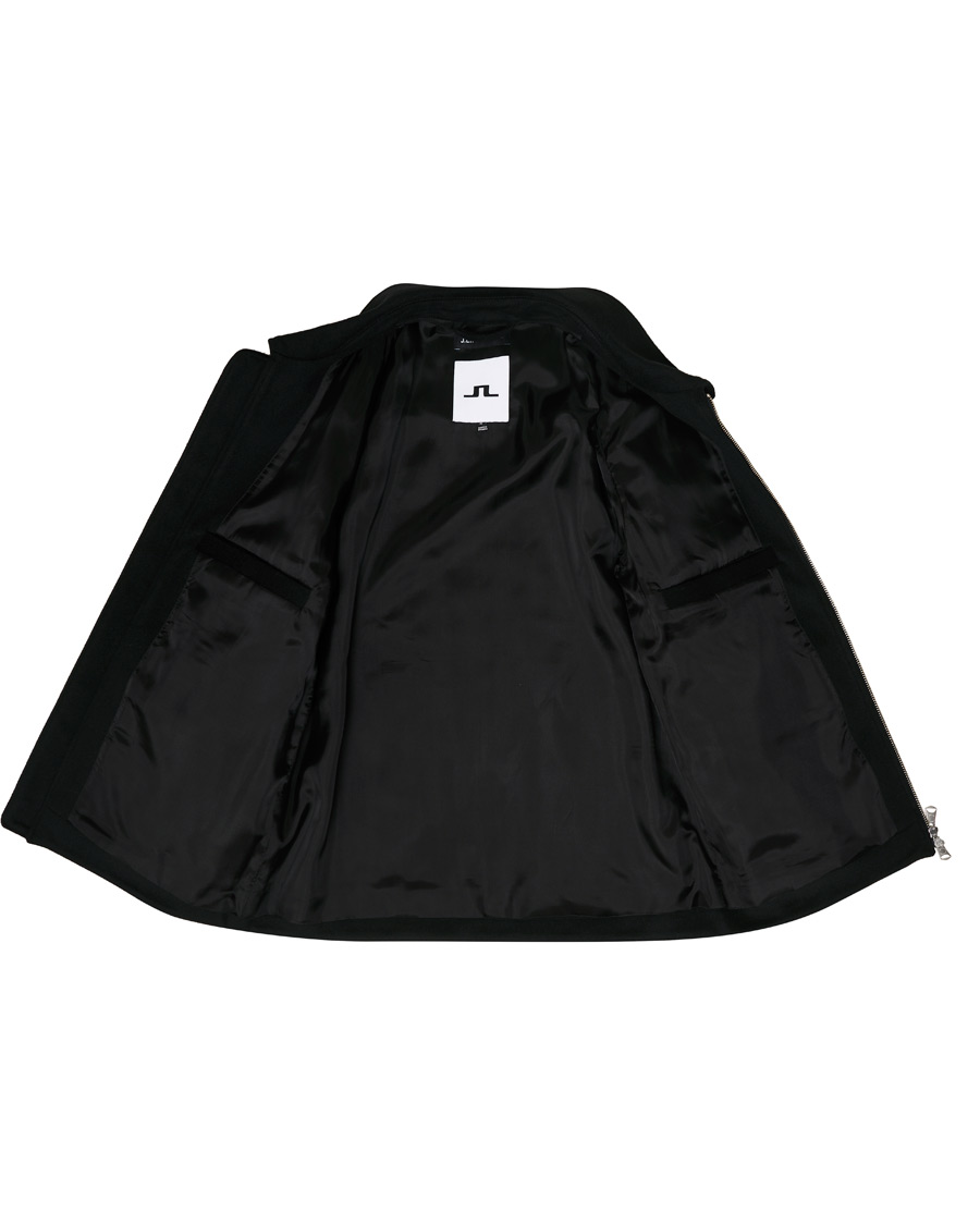 Herren | Jacken | J.Lindeberg | Ram Wool Pilot Jacket Black