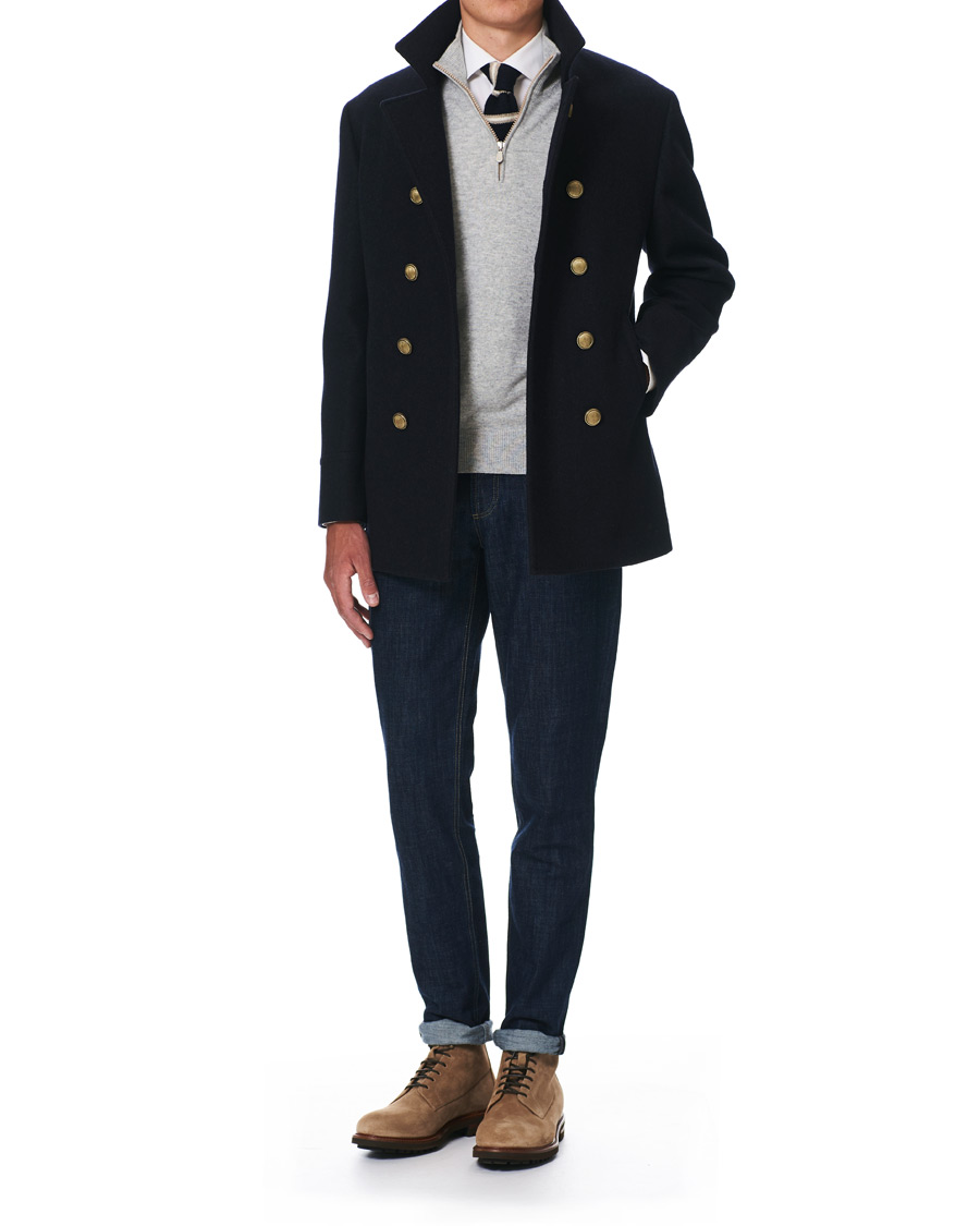 Herren | Brunello Cucinelli Plain Toe Leather Boot Sand Suede | Brunello Cucinelli | Plain Toe Leather Boot Sand Suede