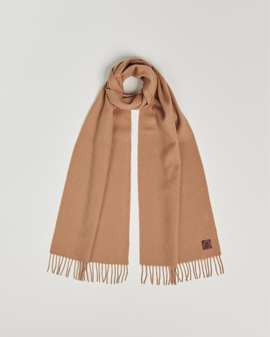 Herren | Amanda Christensen Merino Wool Scarf Camel | Amanda Christensen | Merino Wool Scarf Camel