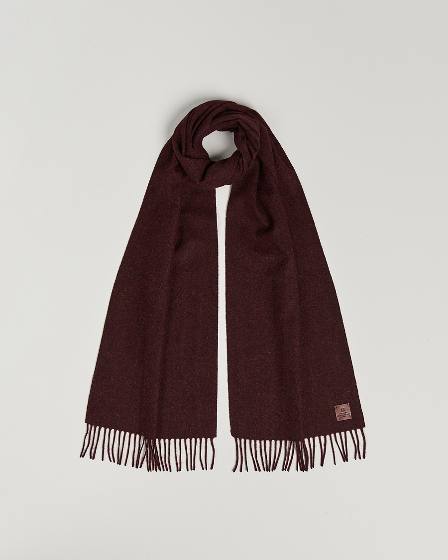 Herren | Amanda Christensen Wool Scarf Red Melange | Amanda Christensen | Wool Scarf Red Melange