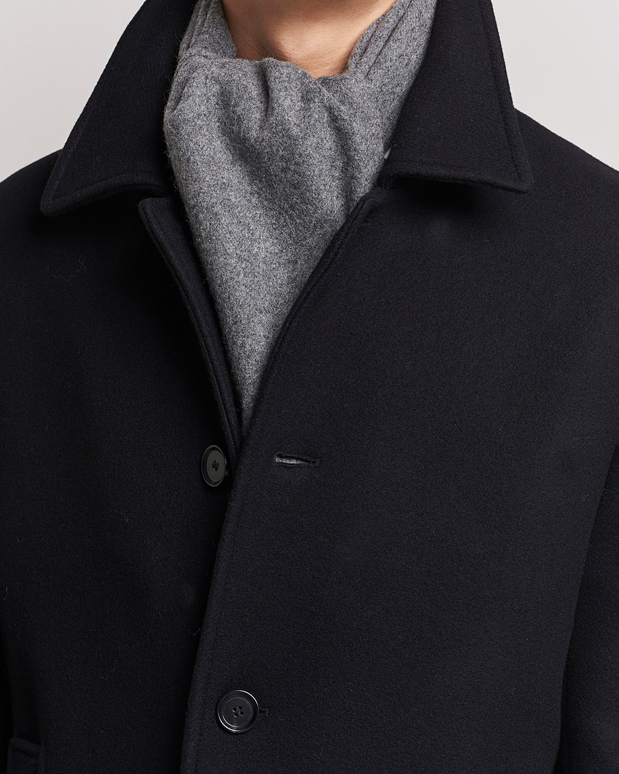 Herren | Amanda Christensen Wool Scarf Grey Melange | Amanda Christensen | Wool Scarf Grey Melange