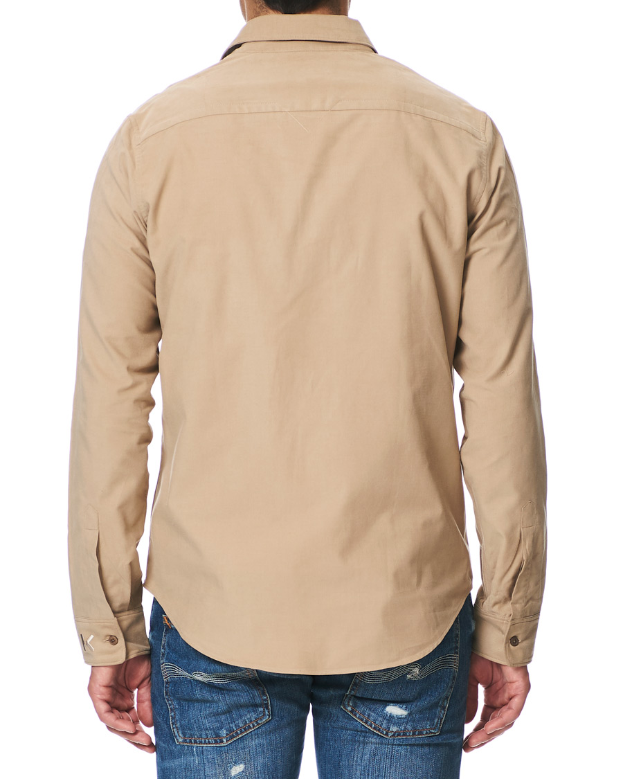 Herren | Hemden | KENZO | Slim Fit Corduroy Shirt Beige