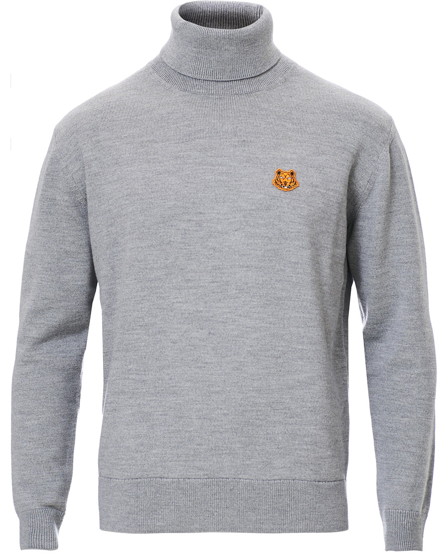Herren | Pullover | KENZO | Tiger Crest Polo Grey
