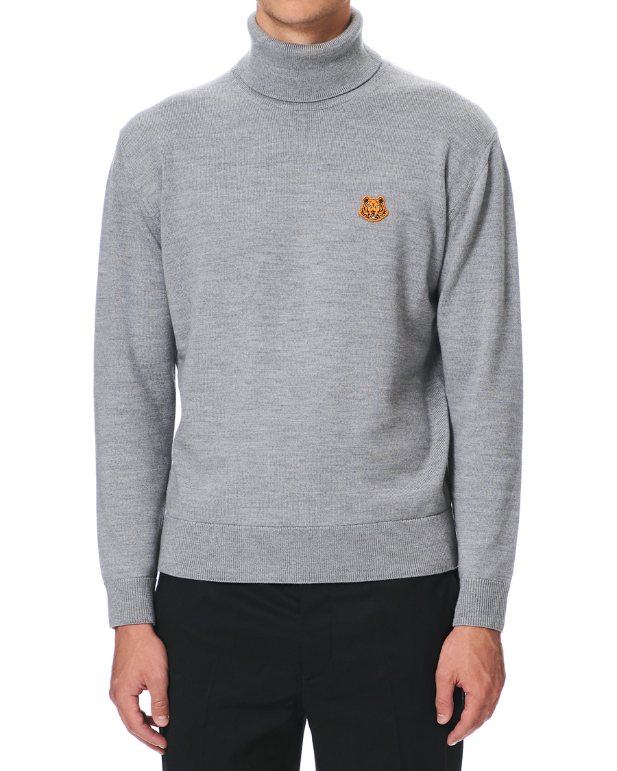 Herren | Pullover | KENZO | Tiger Crest Polo Grey