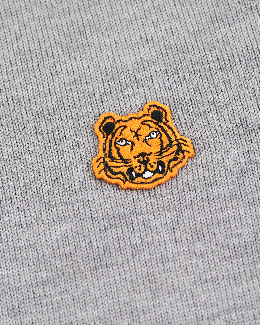 Herren | Pullover | KENZO | Tiger Crest Polo Grey