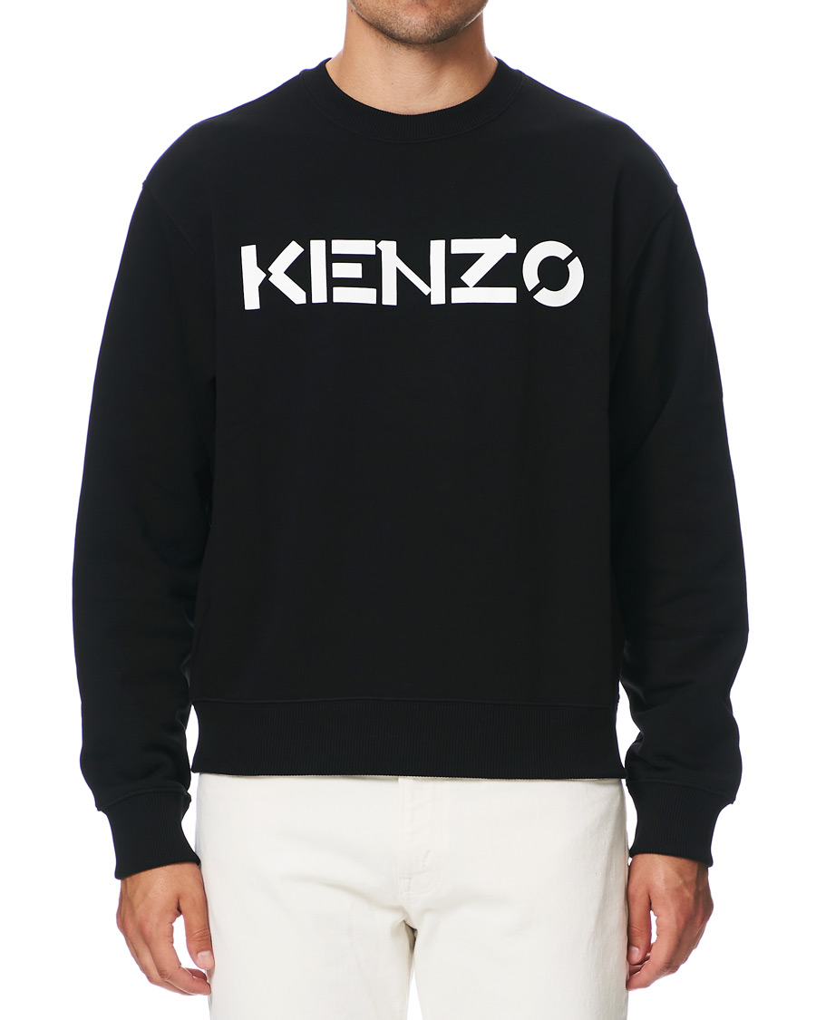 Herren |  | KENZO | Logo Crew Neck Sweatshirt Black