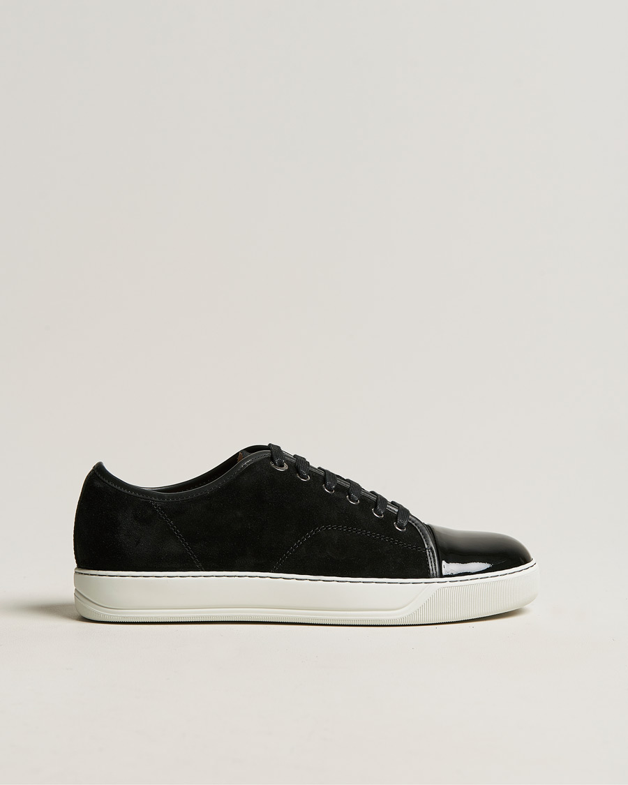 Herren | Sneaker | Lanvin | DBB1 Patent Cap Toe Sneaker Black