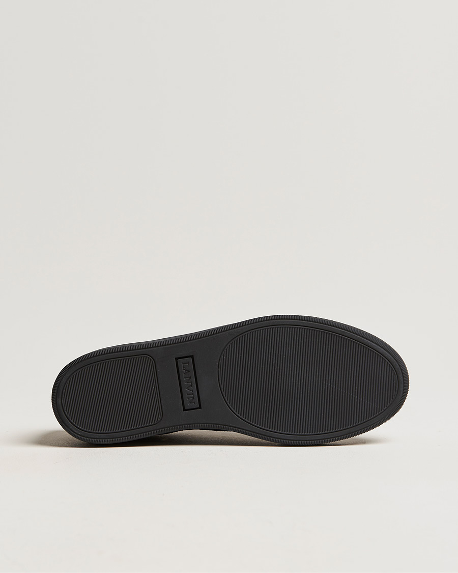 Herren | Sneaker | Lanvin | Patent Cap Toe Sneaker Black/Black