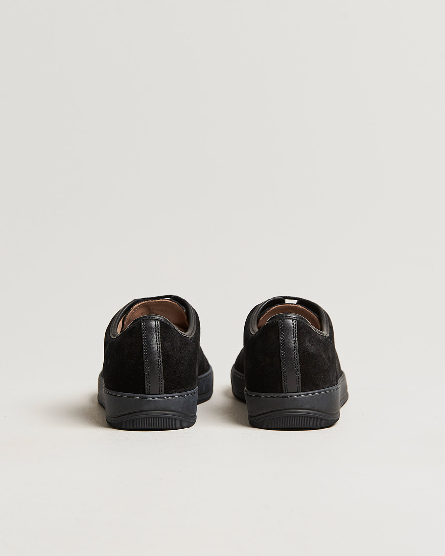 Herren | Sneaker | Lanvin | Patent Cap Toe Sneaker Black/Black