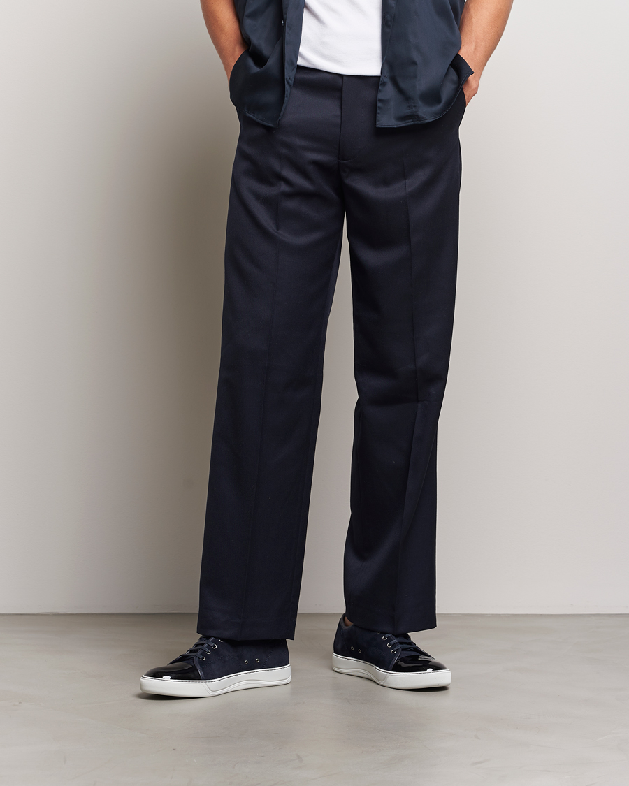 Herren | Lanvin DBB1 Patent Cap Toe Sneaker Navy UK8 - EU42 | Lanvin | DBB1 Patent Cap Toe Sneaker Navy UK8 - EU42