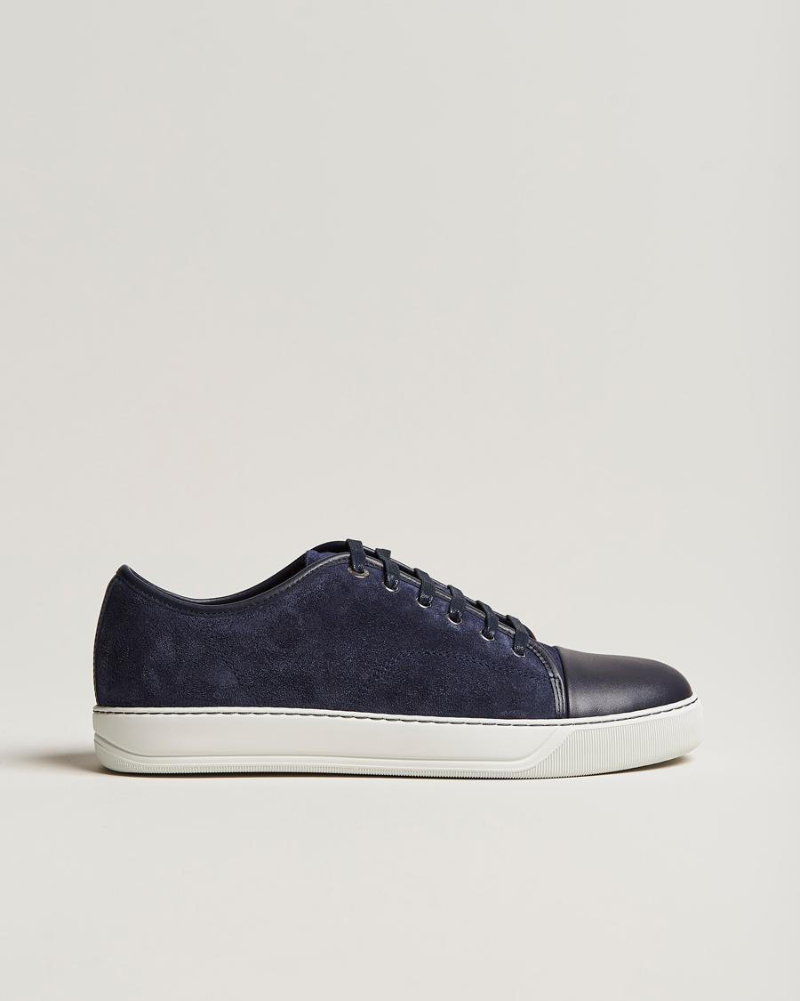 Herren | Sneaker | Lanvin | DBB1 Nappa Cap Toe Sneaker Navy