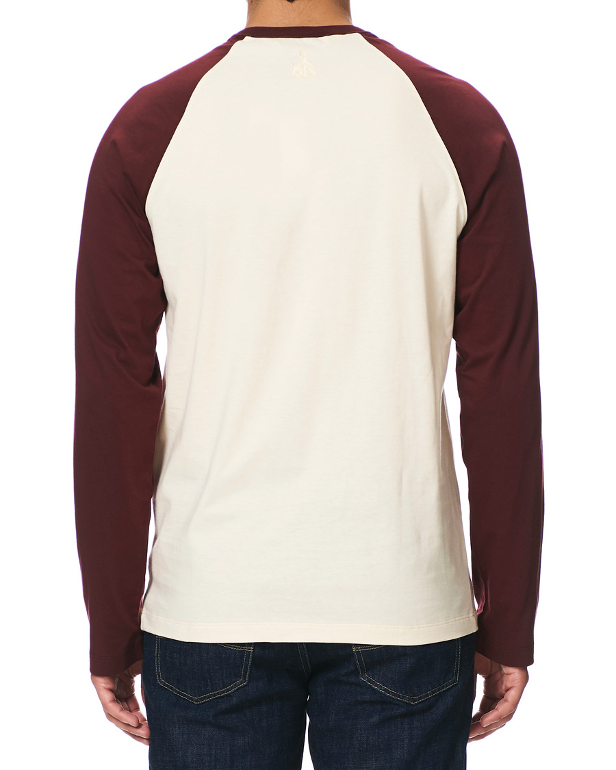 Herren | T-Shirts | Lanvin | Long Sleeve Logo Tee Garnet