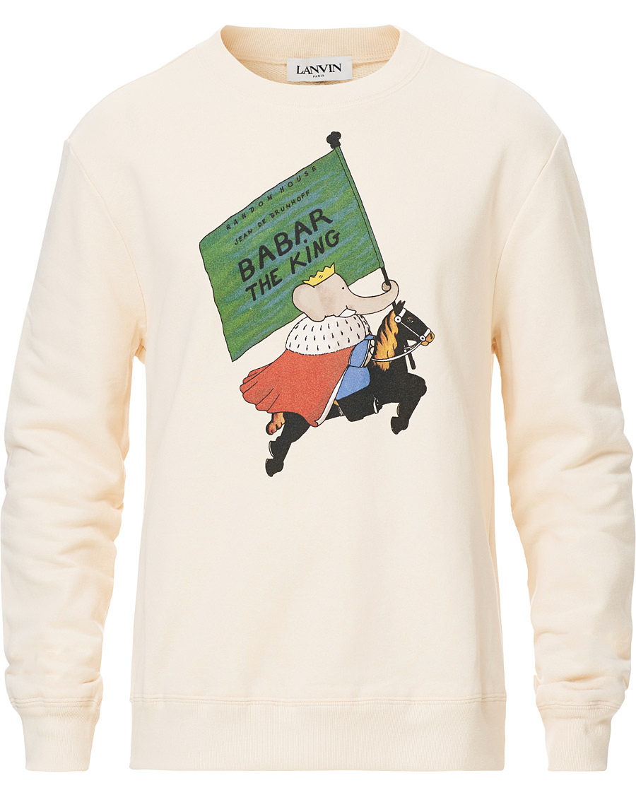 Herren | Pullover | Lanvin | Babar Sweatshirt Ecru