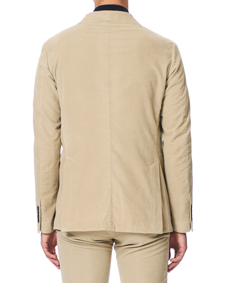 Massimo Alba Sloop Cotton Corduroy Suit Sand bei CareOfCarl.de