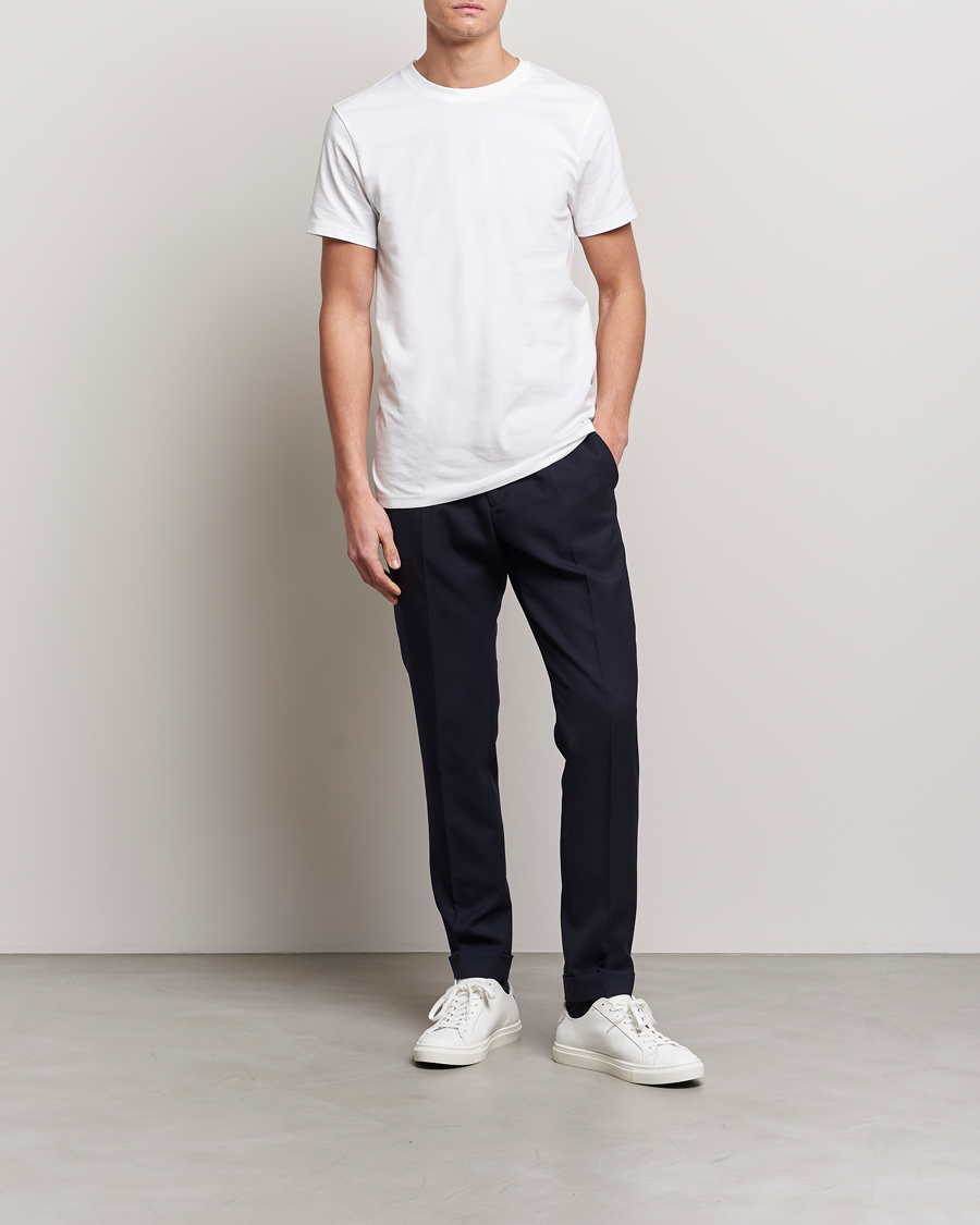 Herren | T-Shirts | Bread & Boxers | Crew Neck Regular T-Shirt White