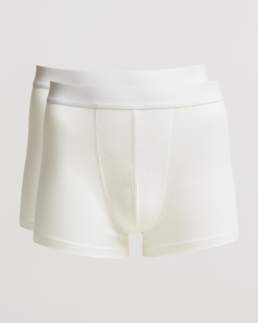 Herren | Unterwäsche | Bread & Boxers | 2-Pack Boxer Breif Modal White